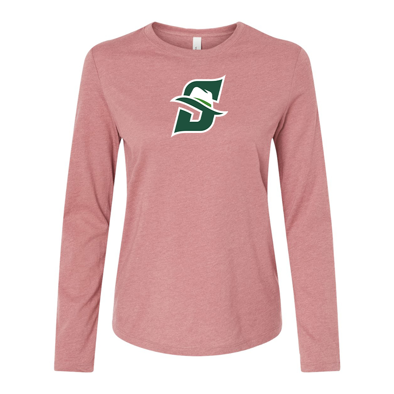 BELLA CANVAS Women’s  Stetson Hatters Jersey Long Sleeve Tee