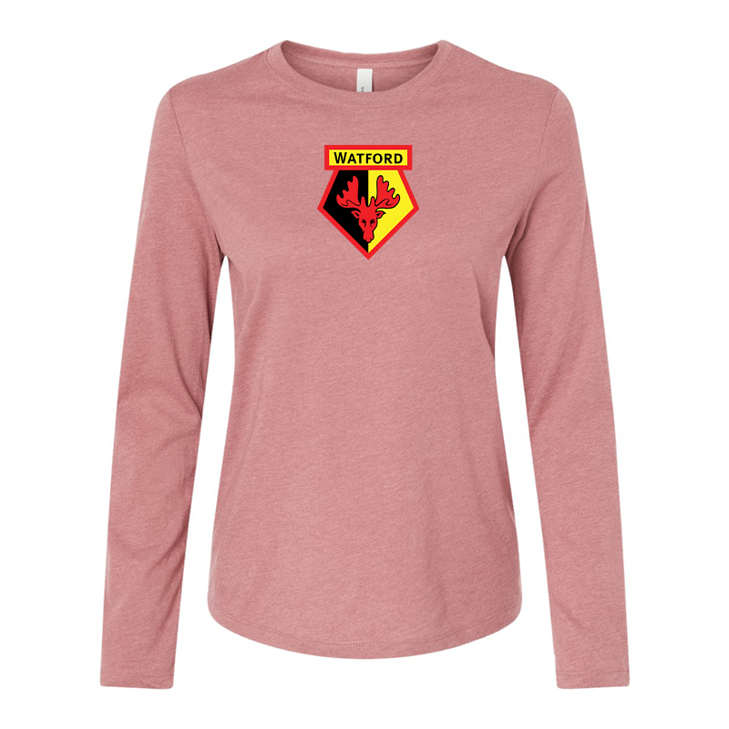 BELLA CANVAS Women’s Watford Soccer Jersey Long Sleeve Tee