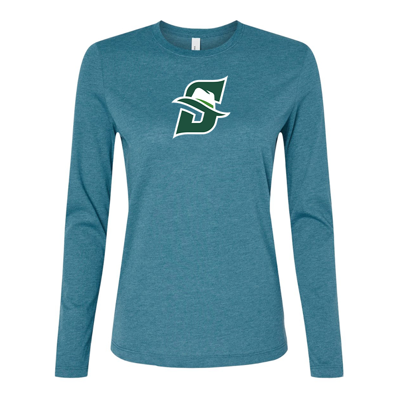 BELLA CANVAS Women’s  Stetson Hatters Jersey Long Sleeve Tee