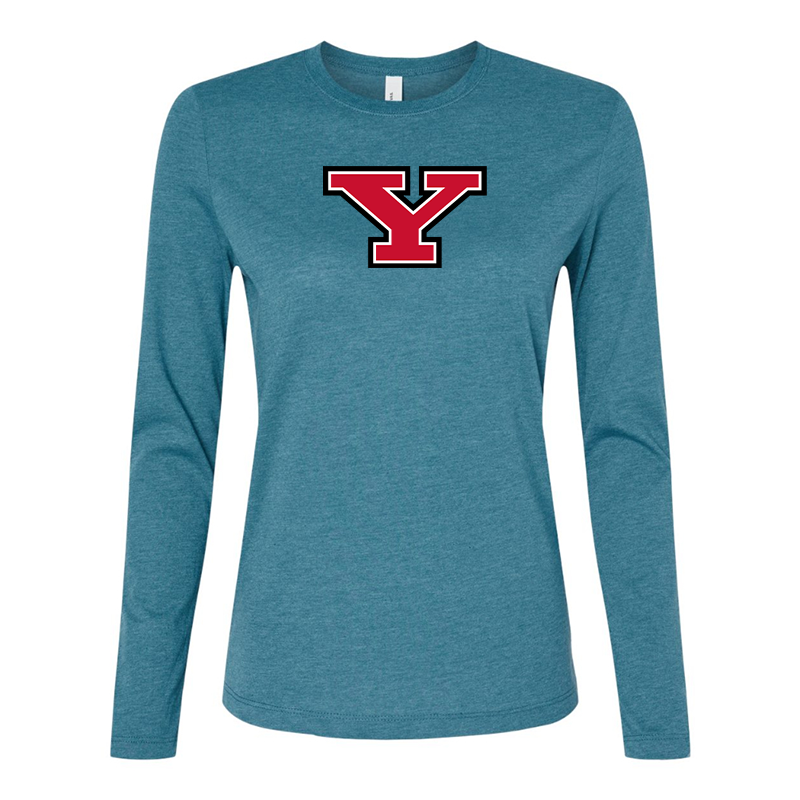 BELLA CANVAS Women’s Youngstown State Penguins Jersey Long Sleeve Tee
