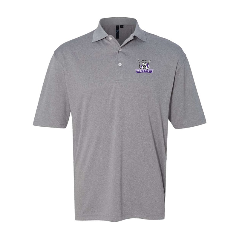 Men's Weber State Wildcats Sierra Pacific Moisture Free Mesh Polo