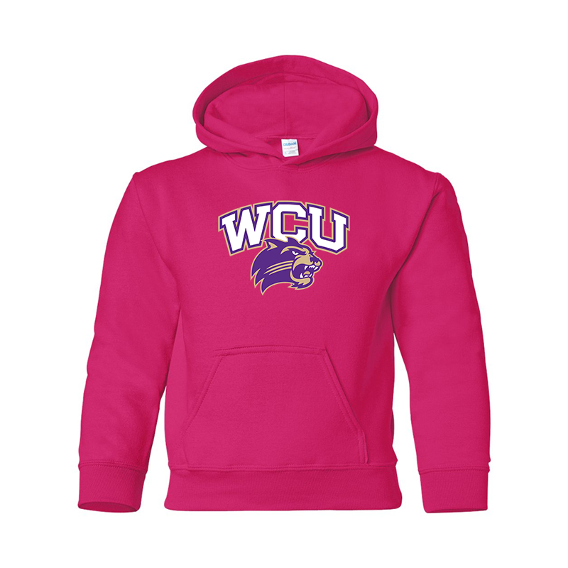 Youth Western Carolina CatamountsGildan Heavy Blend  Hooded Sweatshirt