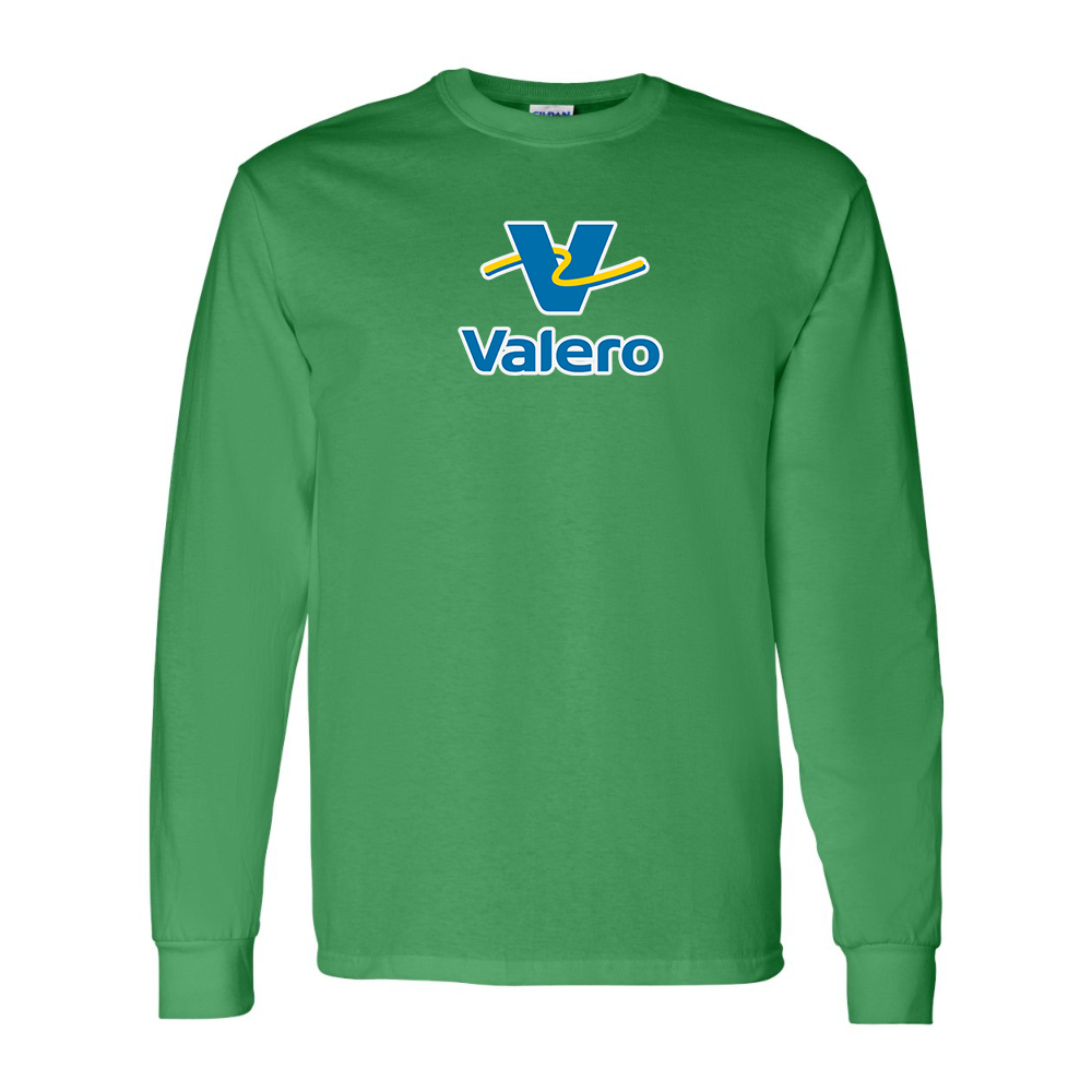 Men's Valero Gas Station Gildan Heavy Cotton Long Sleeve T-Shirt