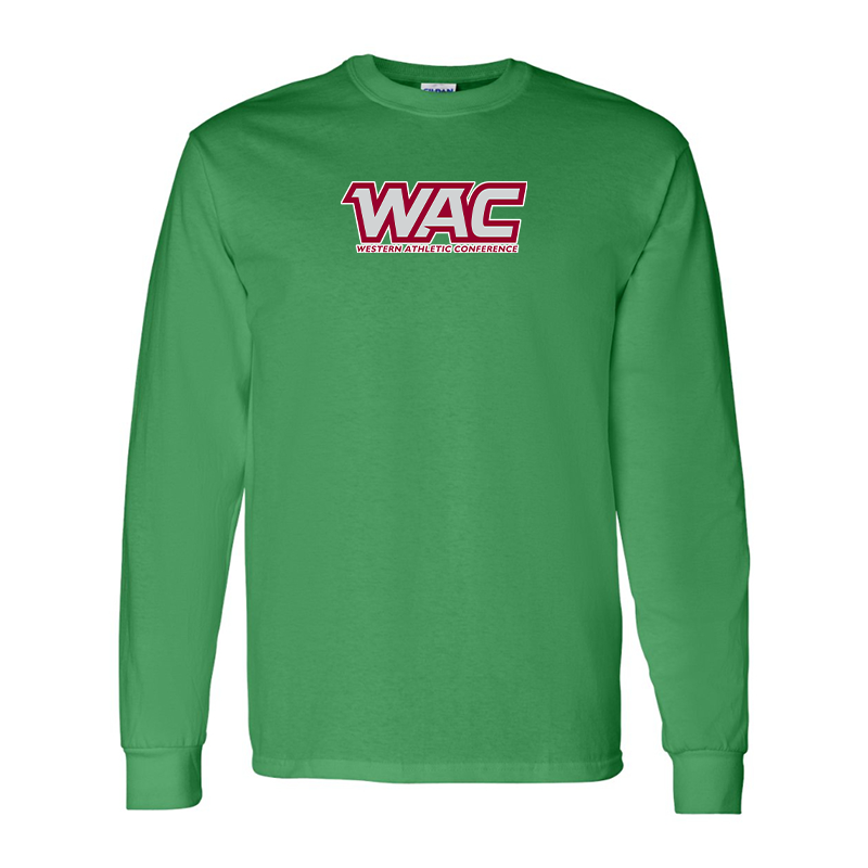 Men's Western Athletic Conference Gildan Heavy Cotton Long Sleeve T-Shirt
