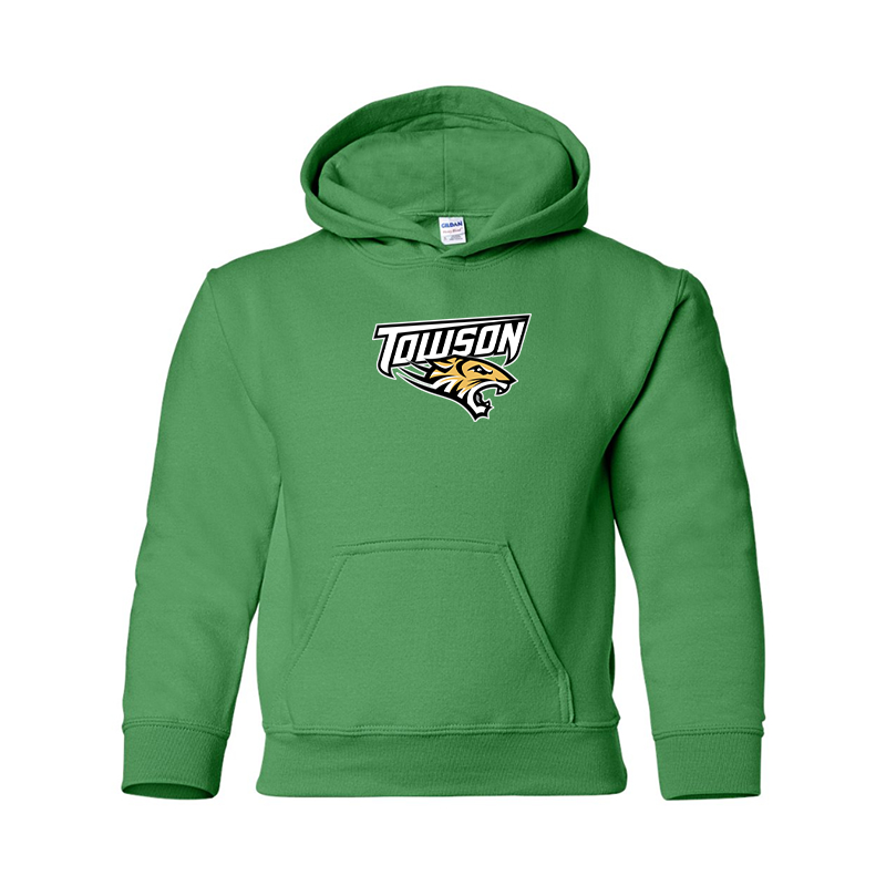 Youth Towson Tigers Gildan Heavy Blend  Hooded Sweatshirt
