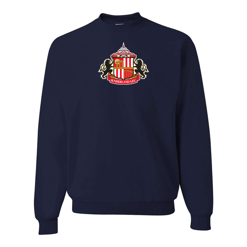 Men's  Sunderland AFC Soccer JERZEES NuBlend Crewneck Sweatshirt