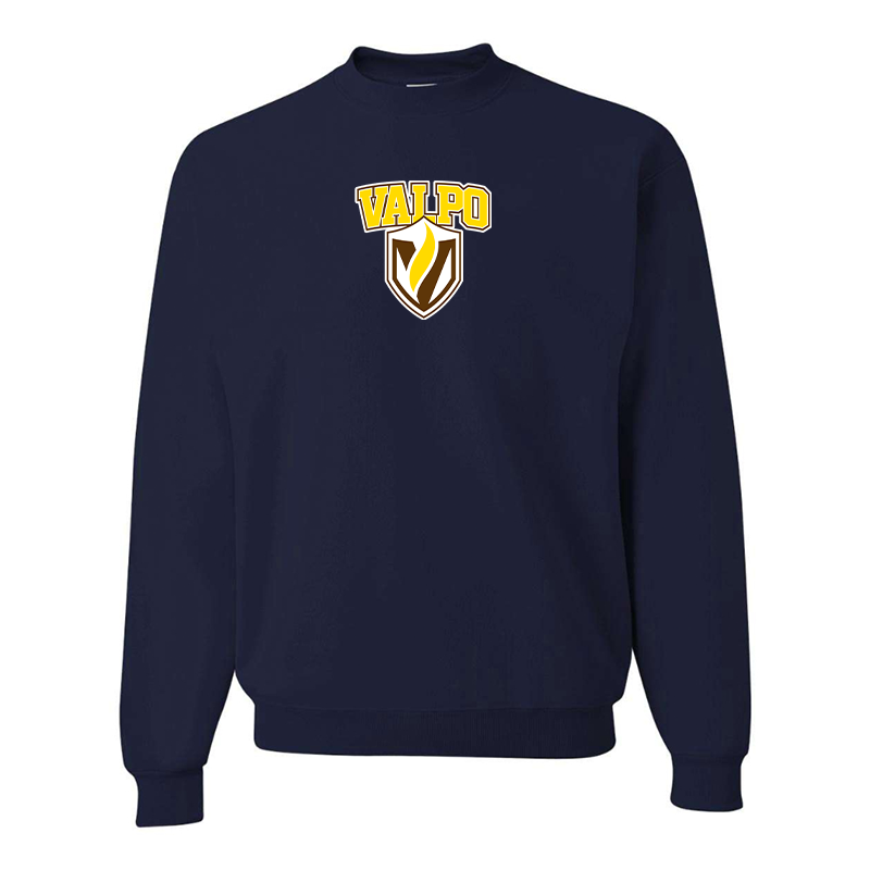 Men's Valparaiso Crusaders JERZEES NuBlend Crewneck Sweatshirt