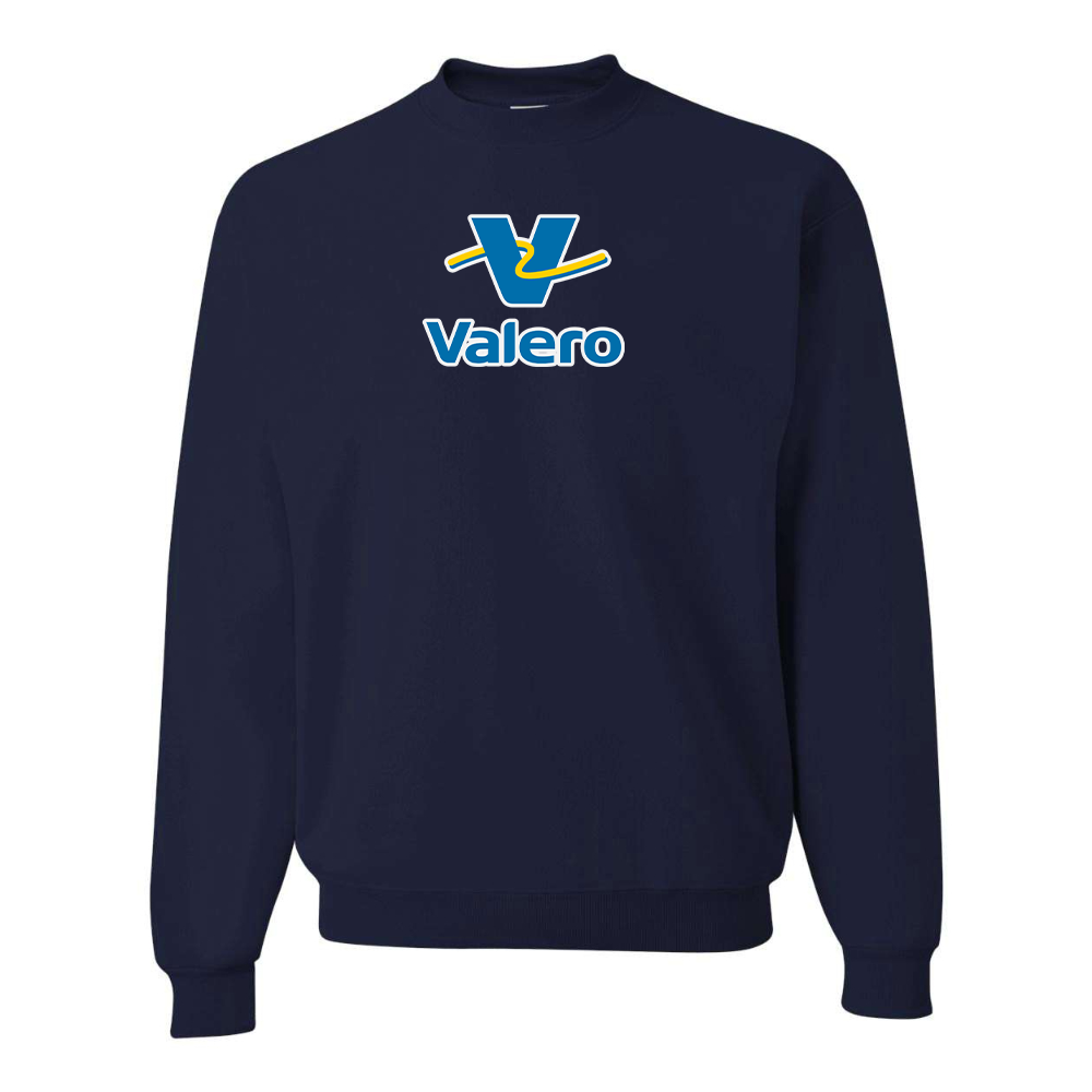 Men's Valero Gas Station JERZEES NuBlend Crewneck Sweatshirt