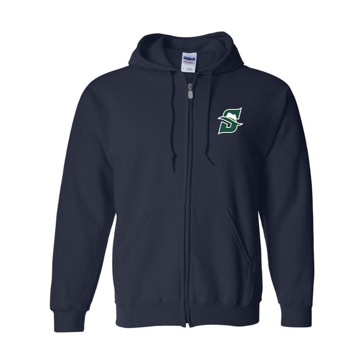 Men's  Stetson Hatters JERZEES NuBlend Full-Zip Hooded Sweatshirt