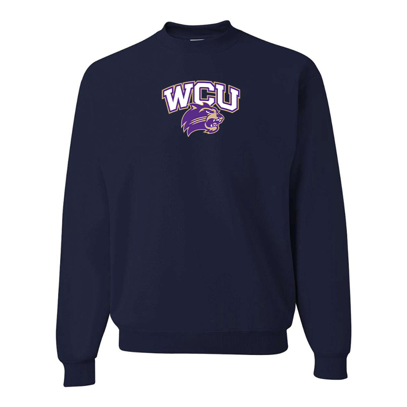 Men's Western Carolina Catamounts JERZEES NuBlend Crewneck Sweatshirt