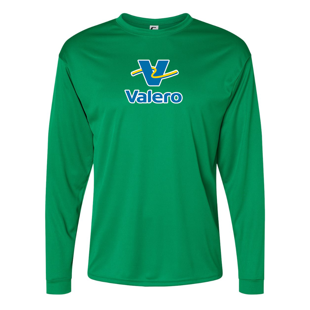 Men's Valero Gas Station Performance Long Sleeve T-Shirt