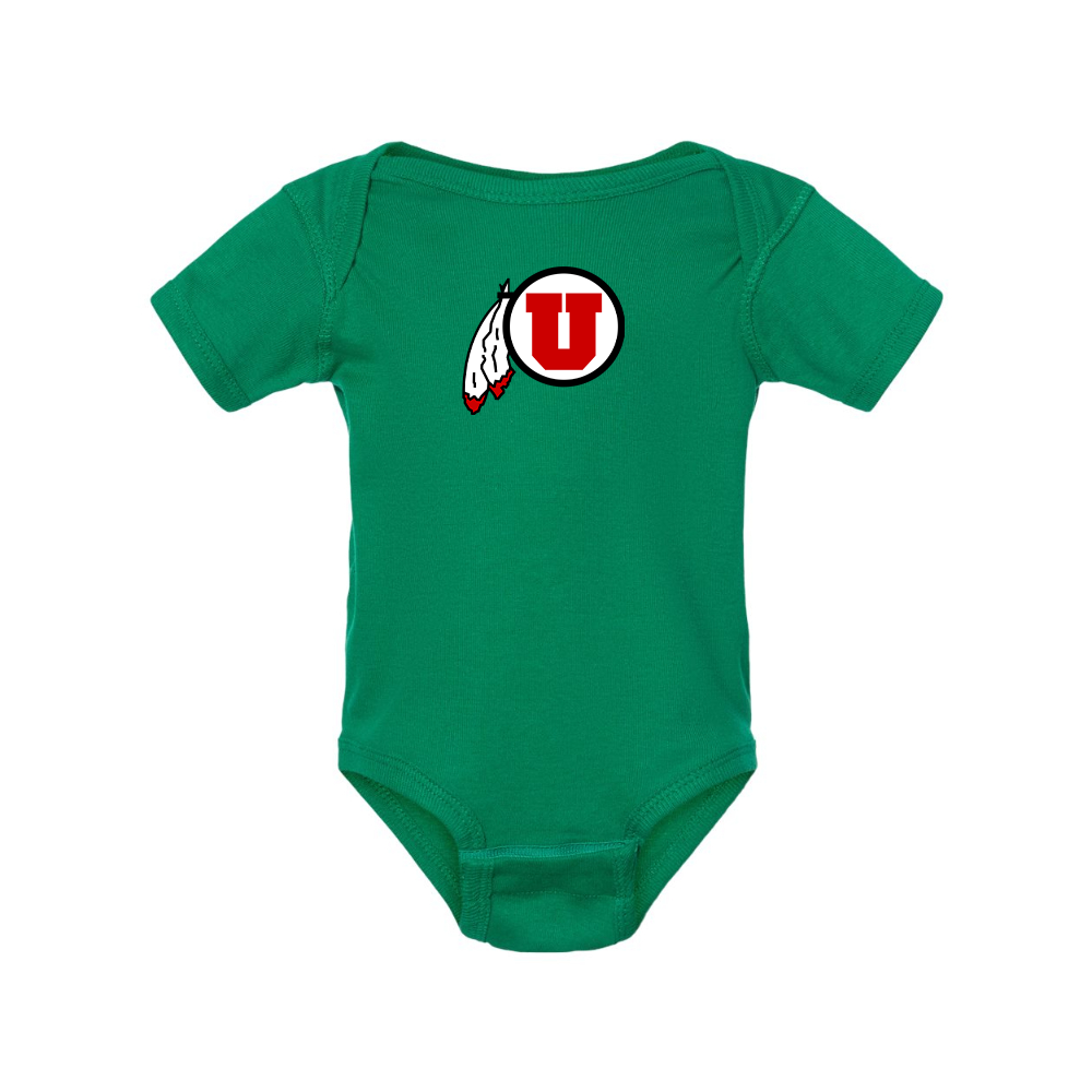 Utah Utes Rabbit Skins Infant Baby Rib Bodysuit