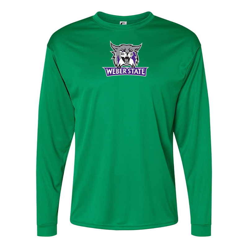 Men's Weber State Wildcats  Performance Long Sleeve T-Shirt