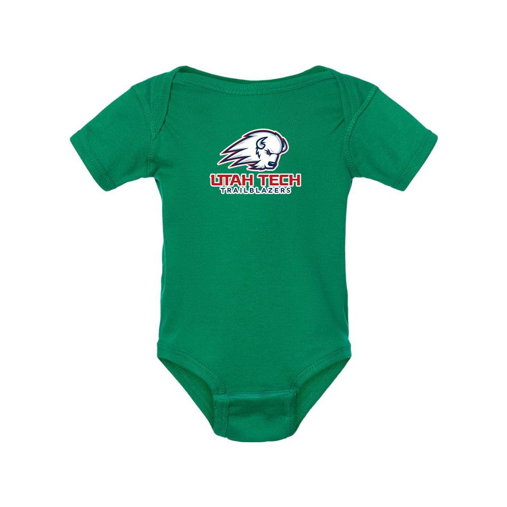 Utah Tech Trailblazers Rabbit Skins Infant Baby Rib Bodysuit