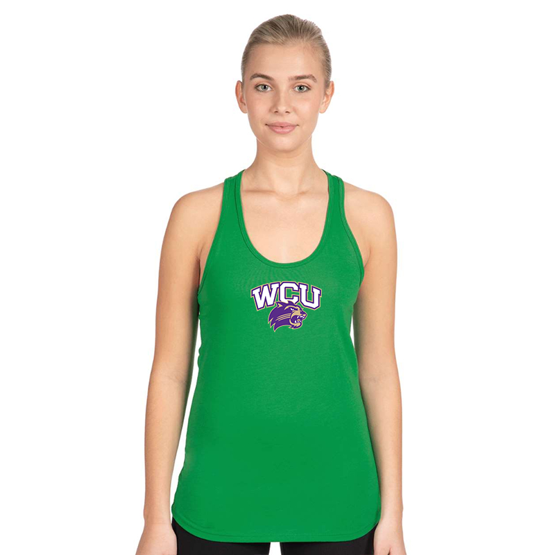 Women's Western Carolina CatamountsNext Level Ideal Racerback Tank