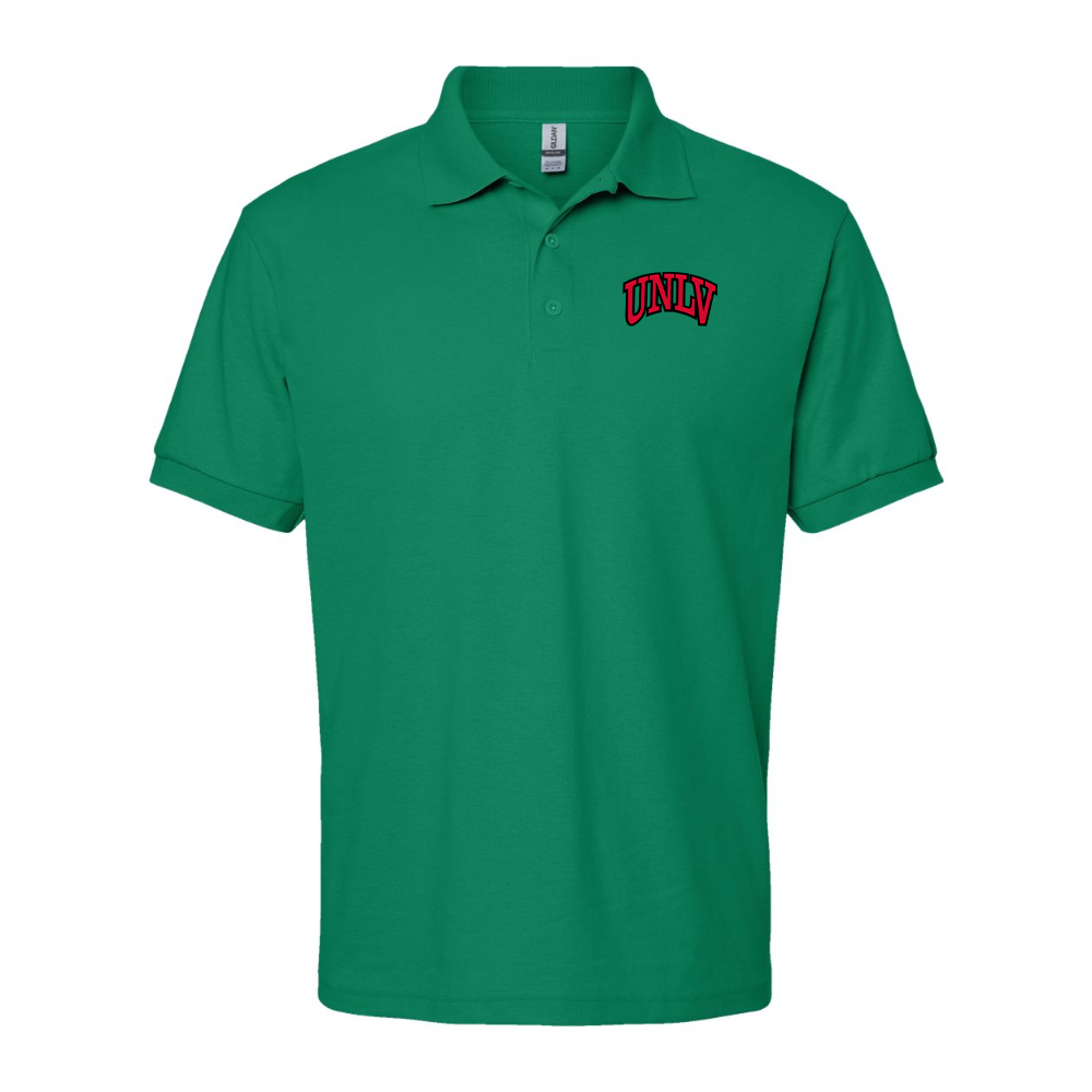 Men's UNLV Rebels Gildan Dry Blend Jersey Polo