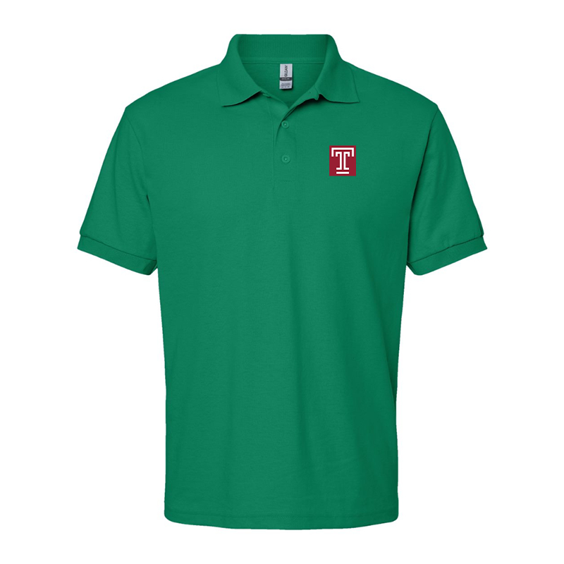 Men's Temple Owls Gildan Dry Blend Jersey Polo