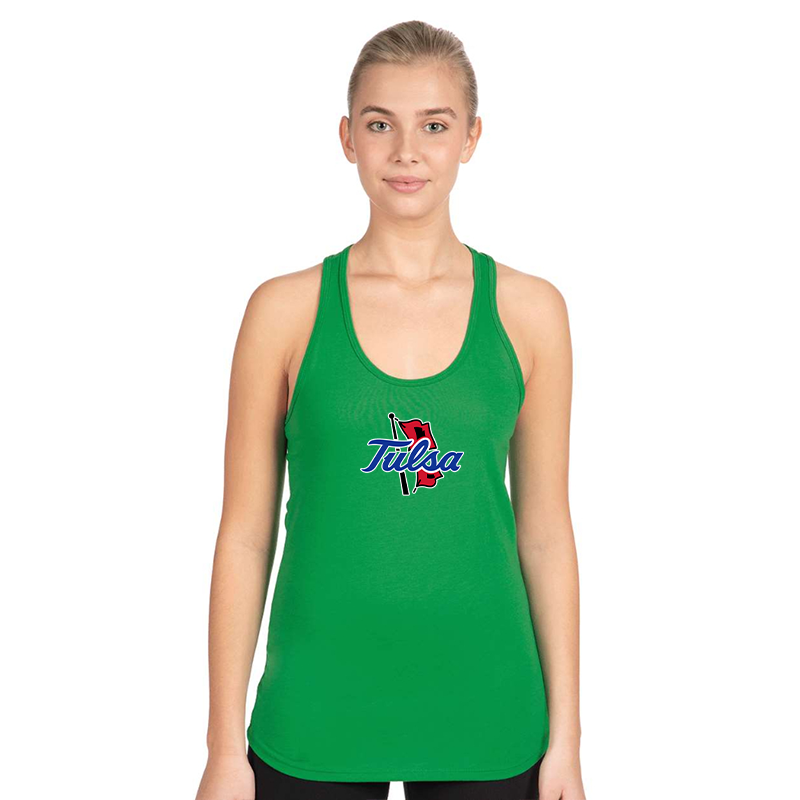 Women's Tulsa Golden Hurricane Next Level Ideal Racerback Tank