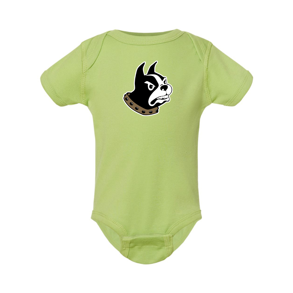 Wofford Terriers   Rabbit Skins Infant Baby Rib Bodysuit