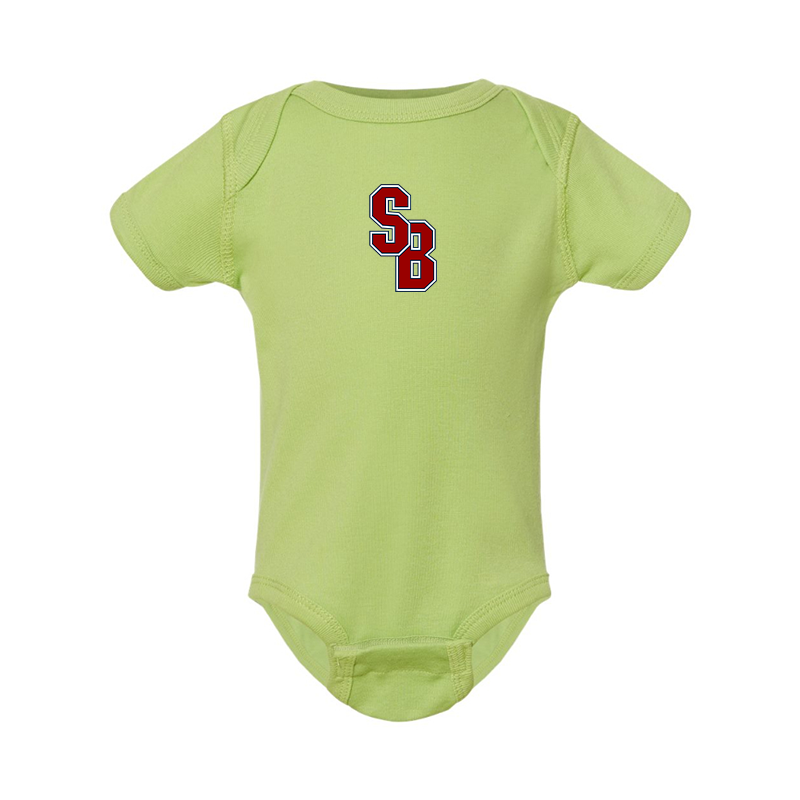 Stony Brook Seawolves  Rabbit Skins Infant Baby Rib Bodysuit