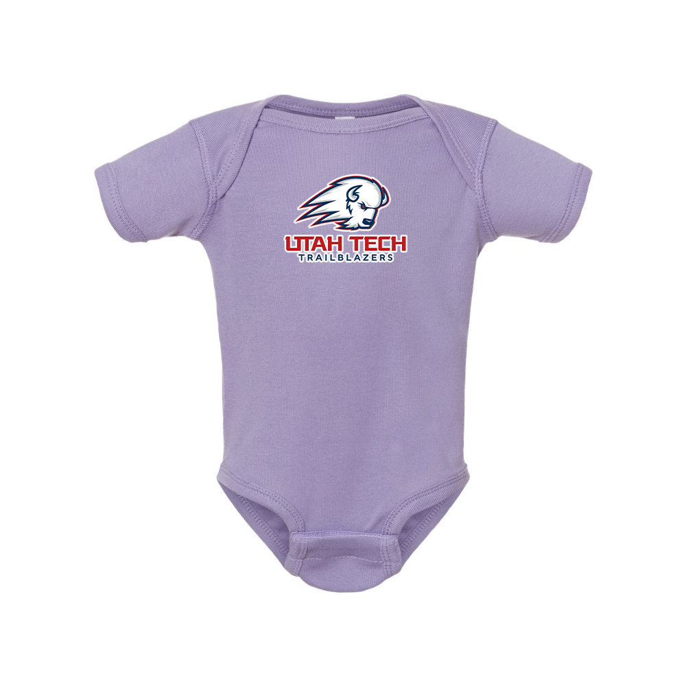 Utah Tech Trailblazers Rabbit Skins Infant Baby Rib Bodysuit