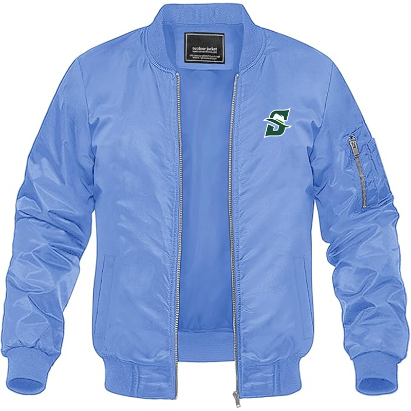Men's  Stetson Hatters Lightweight Bomber Jacket Windbreaker Softshell Varsity Jacket Coat
