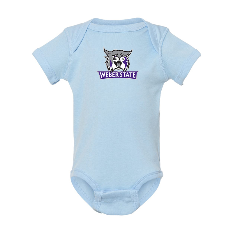 Weber State Wildcats Rabbit Skins Infant Baby Rib Bodysuit