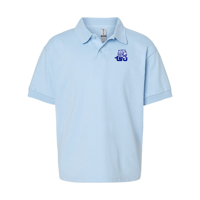 Youth Tennessee State Tigers Gildan Dry Blend Jersey Polo
