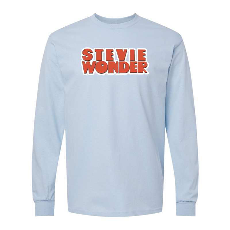 Men's Stevie-Wonder Gildan Heavy Cotton Long Sleeve T-Shirt