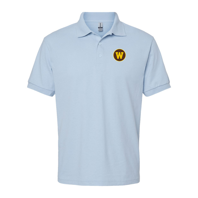 Men's   Western Michigan Broncos  Gildan Dry Blend Jersey Polo