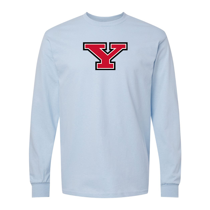 Men's Youngstown State Penguins Gildan Heavy Cotton Long Sleeve T-Shirt