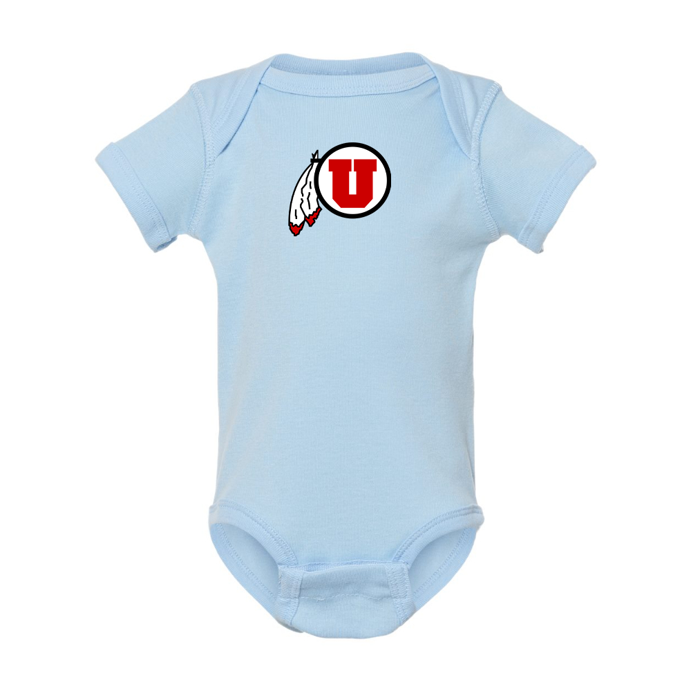 Utah Utes Rabbit Skins Infant Baby Rib Bodysuit
