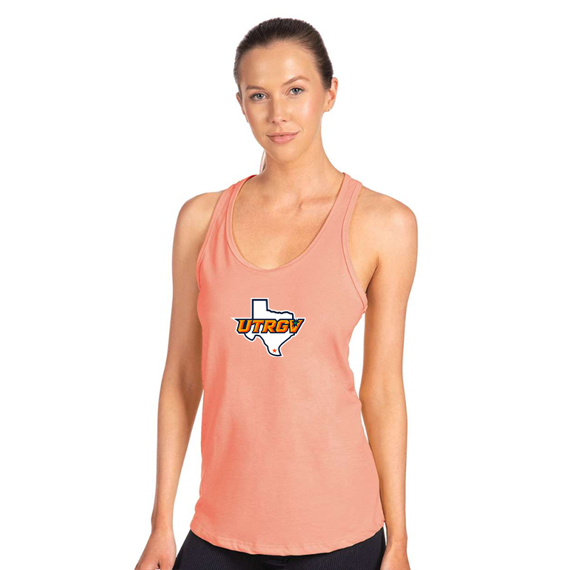 Women's UTRGV Vaqueros Next Level Ideal Racerback Tank
