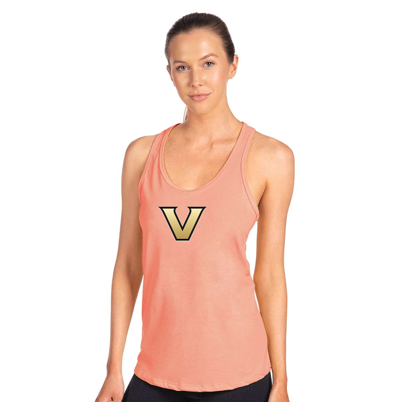 Women's Vanderbilt Commodores Next Level Ideal Racerback Tank
