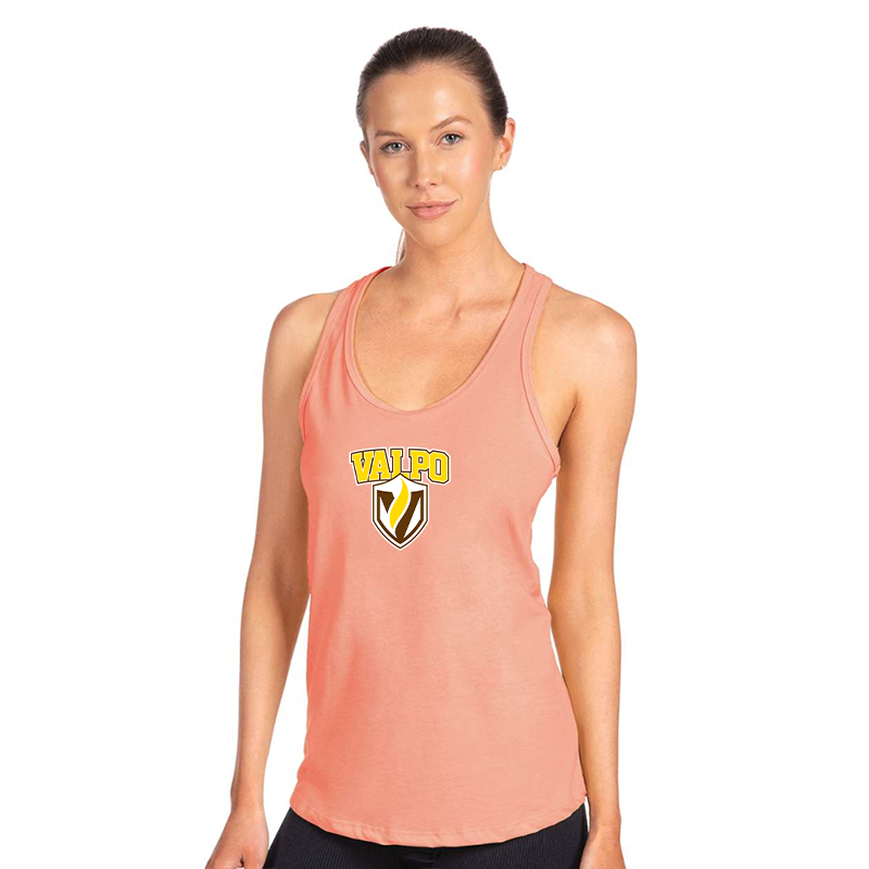 Women's Valparaiso Crusaders Market Next Level Ideal Racerback Tank