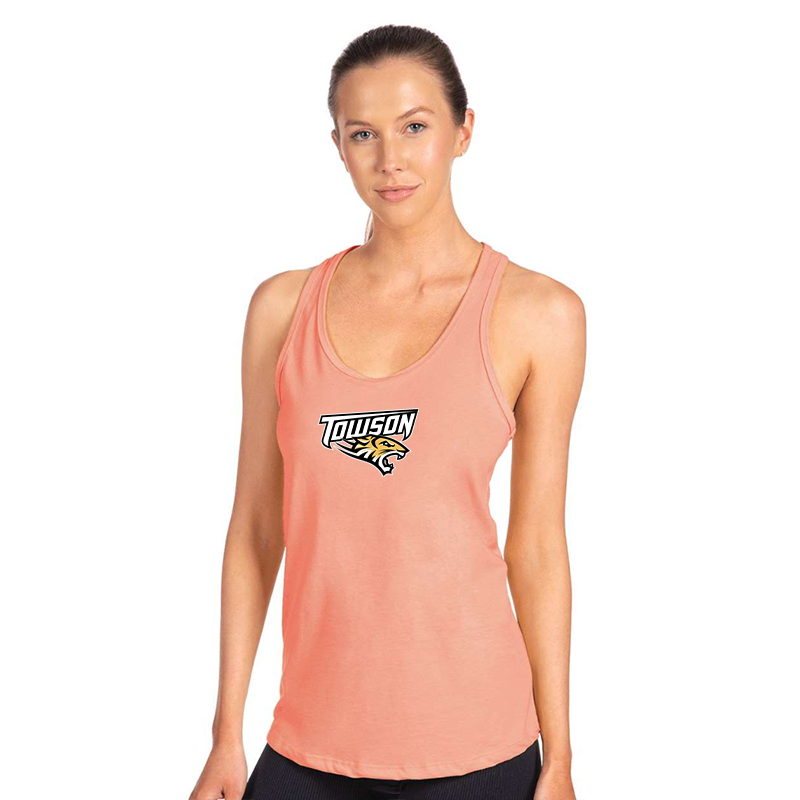 Women's Towson Tigers Next Level Ideal Racerback Tank