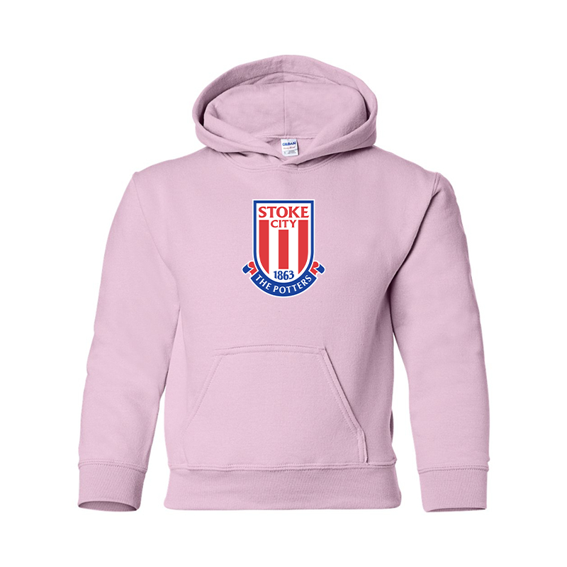 Youth Stoke City Soccer  Gildan Heavy Blend  Hooded Sweatshirt