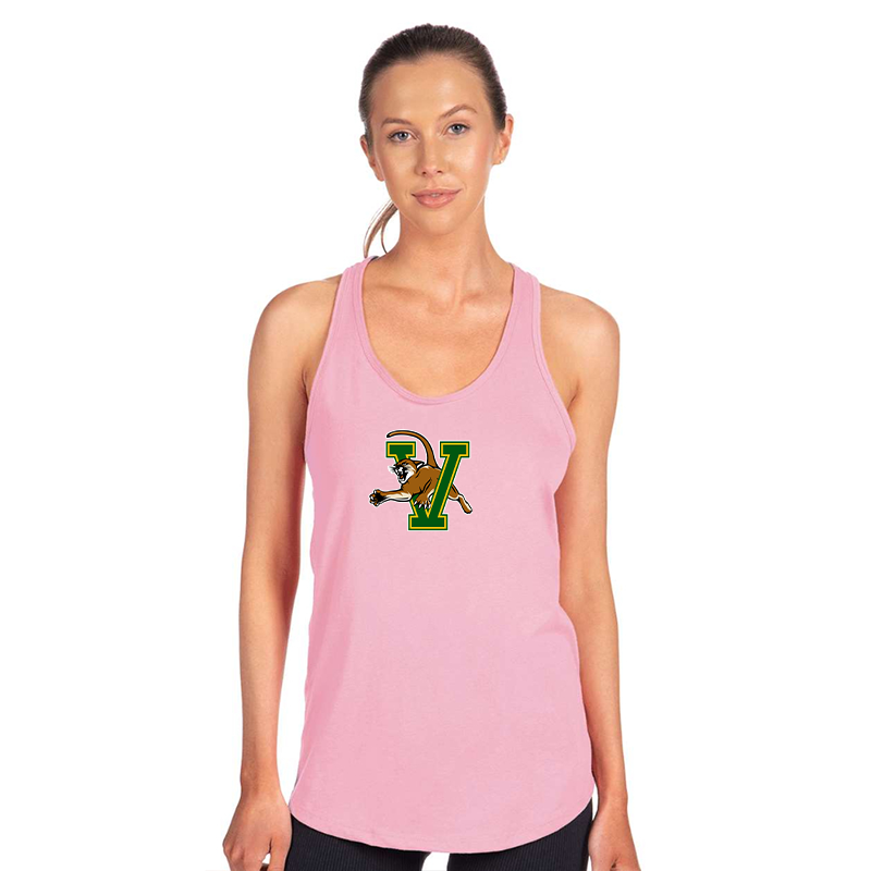 Women's Vermont Catamounts Next Level Ideal Racerback Tank