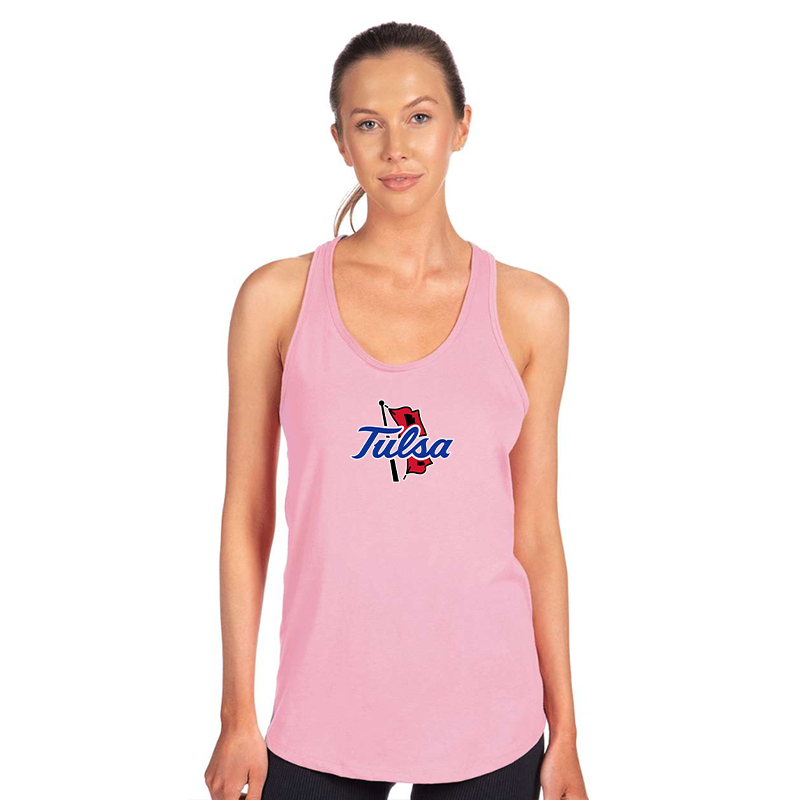 Women's Tulsa Golden Hurricane Next Level Ideal Racerback Tank