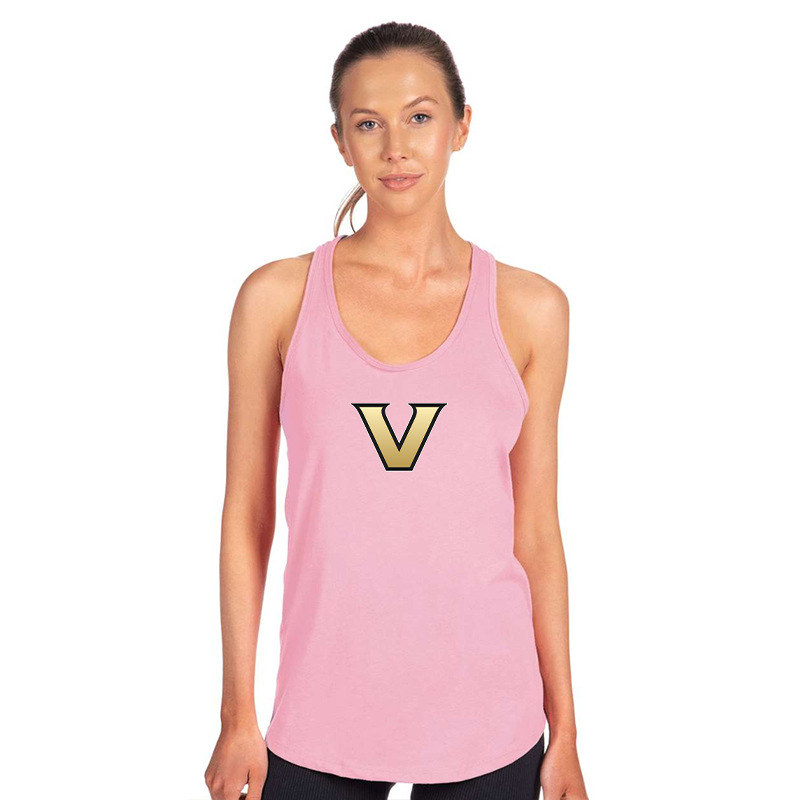 Women's Vanderbilt Commodores Next Level Ideal Racerback Tank