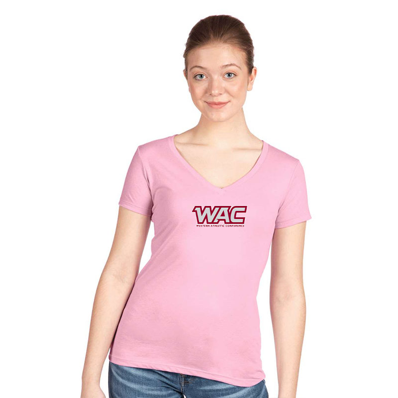 Women's Western Athletic Conference  Next Level V-Neck T-Shirt
