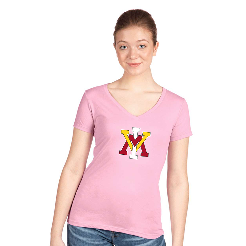 Women's VMI Keydets  Next Level V-Neck T-Shirt