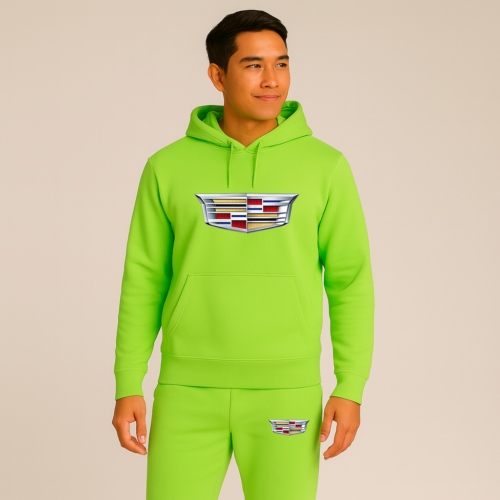 Men’s Cadillac Car Hoodie Joggers Set