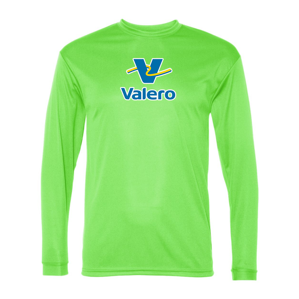 Men's Valero Gas Station Performance Long Sleeve T-Shirt