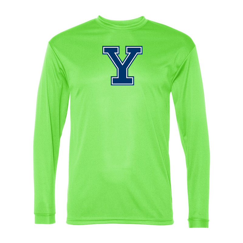 Men's Yale Bulldogs Performance Long Sleeve T-Shirt