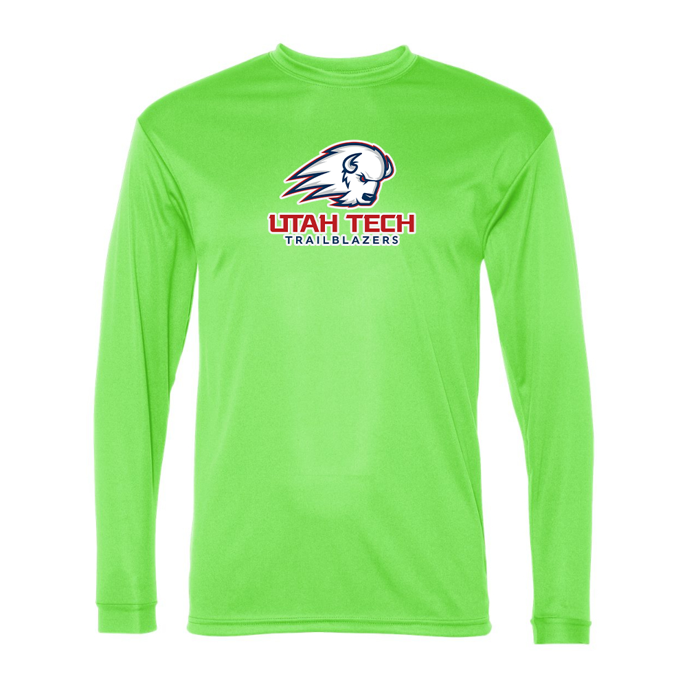Men's Utah Tech Trailblazers Performance Long Sleeve T-Shirt