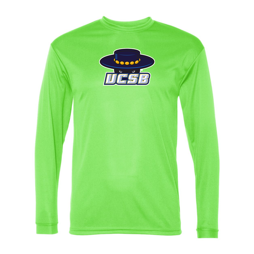 Men's UCSB Gauchos Performance Long Sleeve T-Shirt