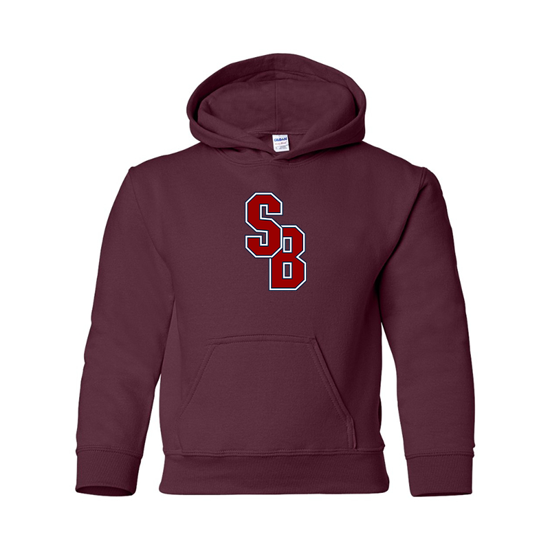 Youth Stony Brook Seawolves Gildan Heavy Blend  Hooded Sweatshirt