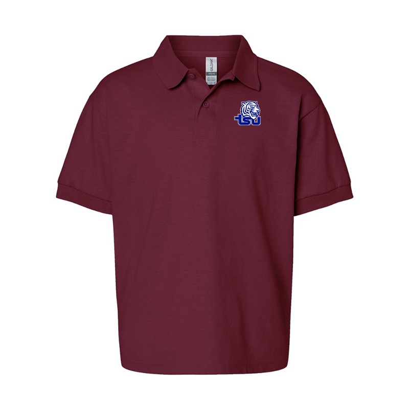 Youth Tennessee State Tigers Gildan Dry Blend Jersey Polo