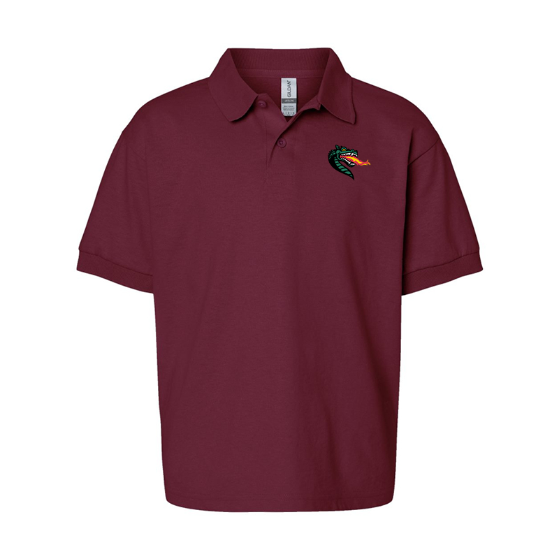 Youth UAB Blazers Gildan Dry Blend Jersey Polo